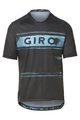 GIRO Kurzarm Fahrradtrikot - ROUST - Schwarz/Hellblau