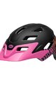BELL Fahrradhelm - SIDETRACK - Schwarz/Rosa