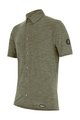 SANTINI Hemd - GRAVEL SUMMER WOOL - Grün