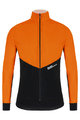 SANTINI Fahrrad-Thermojacke - REDUX VIGOR - Orange/Schwarz