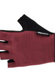 SANTINI Fingerlose Fahrradhandschuhe - CUBO  - bordeaux