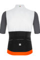SANTINI Kurzarm Fahrradtrikot - REDUX ISTINTO - Weiß/Grau/Schwarz