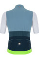 SANTINI Kurzarm Fahrradtrikot - REDUX ISTINTO - Weiß/Blau/Grün