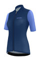 SANTINI Kurzarm Fahrradtrikot - REDUX STAMINA LADY - Blau