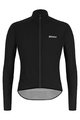 SANTINI Winddichte Fahrradjacke - NEBULA PURO - Schwarz