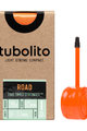 TUBOLITO Reifenschlauch - ROAD 700x18/28C BLACK - SV80 - Orange