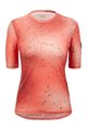 SANTINI Kurzarm Fahrrad-Shirt - FANGO DELTA - Rot