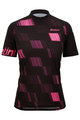 SANTINI Kurzarm Fahrradtrikot - FIBRA MTB - Rosa/Schwarz