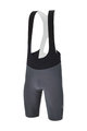 SANTINI Kurze Fahrradhose mit Trägern - REDUX SPEED - Grau