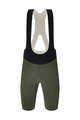 SANTINI Kurze Fahrradhose mit Trägern - REDUX SPEED - Grün