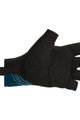 SANTINI Fingerlose Fahrradhandschuhe - RIGA - Blau