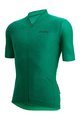 SANTINI Kurzarm Fahrradtrikot - COLORE PURO - Grün