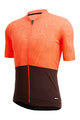 SANTINI Kurzarm Fahrradtrikot - COLORE RIGA - Orange