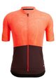 SANTINI Kurzarm Fahrradtrikot - COLORE RIGA - Orange