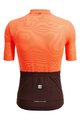 SANTINI Kurzarm Fahrradtrikot - COLORE RIGA - Orange