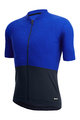 SANTINI Kurzarm Fahrradtrikot - COLORE RIGA - Blau