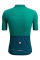 SANTINI Kurzarm Fahrradtrikot - COLORE RIGA - Grün