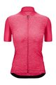 SANTINI Kurzarm Fahrradtrikot - COLORE PURO - Rosa