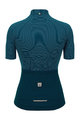 SANTINI Kurzarm Fahrradtrikot - COLORE RIGA - Blau