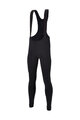 SANTINI Lange Fahrradhose mit Trägern - GUARD NIMBUS - Schwarz