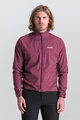 SANTINI Winddichte Fahrradjacke - VENTUS - bordeaux
