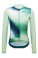 SANTINI Langarm Fahrradtrikot für den Sommer - OMBRA ECO SLEEK  - Grün