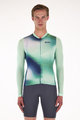 SANTINI Langarm Fahrradtrikot für den Sommer - OMBRA ECO SLEEK  - Grün