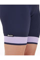 SANTINI Fahrradshorts ohne Träger - GIADA PURE - Lila/Blau