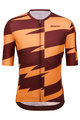 SANTINI Kurzarm Fahrradtrikot - FURIA SMART - Orange/bordeaux