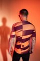 SANTINI Kurzarm Fahrradtrikot - FURIA SMART - Orange/bordeaux
