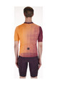 SANTINI Kurzarm Fahrradtrikot - PAWS FORMA - Orange/bordeaux