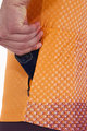 SANTINI Kurzarm Fahrradtrikot - PAWS FORMA - Orange/bordeaux