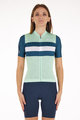 SANTINI Kurzarm Fahrradtrikot - ECO SLEEK NEW BENGAL - Hellgrün/Grün