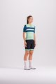 SANTINI Kurzarm Fahrradtrikot - ECO SLEEK NEW BENGAL - Hellgrün/Grün