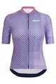 SANTINI Kurzarm Fahrradtrikot - PAWS FORMA - Lila