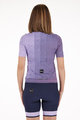 SANTINI Kurzarm Fahrradtrikot - PAWS FORMA - Lila