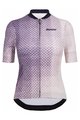 SANTINI Kurzarm Fahrradtrikot - PAWS FORMA - Lila