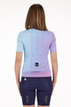 SANTINI Kurzarm Fahrradtrikot - PAWS FORMA - Rosa/Lila