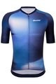 SANTINI Kurzarm Fahrradtrikot - OMBRA - Blau