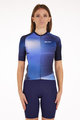 SANTINI Kurzarm Fahrradtrikot - OMBRA - Blau
