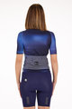 SANTINI Kurzarm Fahrradtrikot - OMBRA - Blau
