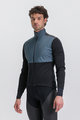 SANTINI Fahrrad-Thermojacke - VEGA ABSOLUTE - Blau/Schwarz