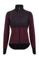 SANTINI Fahrrad-Thermojacke - VEGA ABSOLUTE - bordeaux/Schwarz