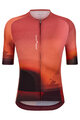 SANTINI Kurzarm Fahrradtrikot - LUCE - Rot/Braun