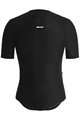 SANTINI Kurzarm Fahrrad-Shirt - DRY - Schwarz