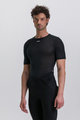 SANTINI Kurzarm Fahrrad-Shirt - DRY - Schwarz