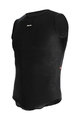 SANTINI Ärmelloses Fahrrad-Shirt - DRY - Schwarz