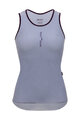 SANTINI Ärmelloses Fahrrad-Shirt - DELTA - Hellblau