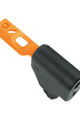 SKS Pumpe - MULTIVALVE EASY HEAD - Schwarz/Orange