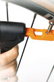 SKS Pumpe - MULTIVALVE EASY HEAD - Schwarz/Orange